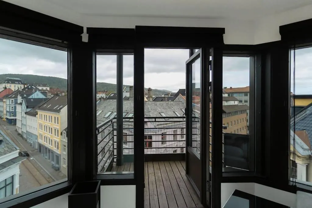 Apartamento Penthouse 250M From Citycenter I Privat Balcony Bergen